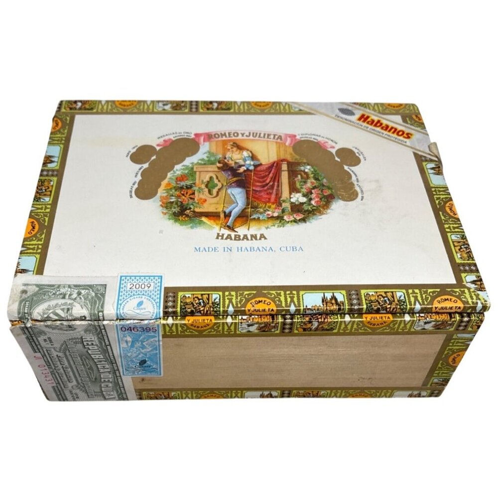 Romeo Y Julieta 25-Romeo No. 2 Tubes De Aluminio Cigar Box
